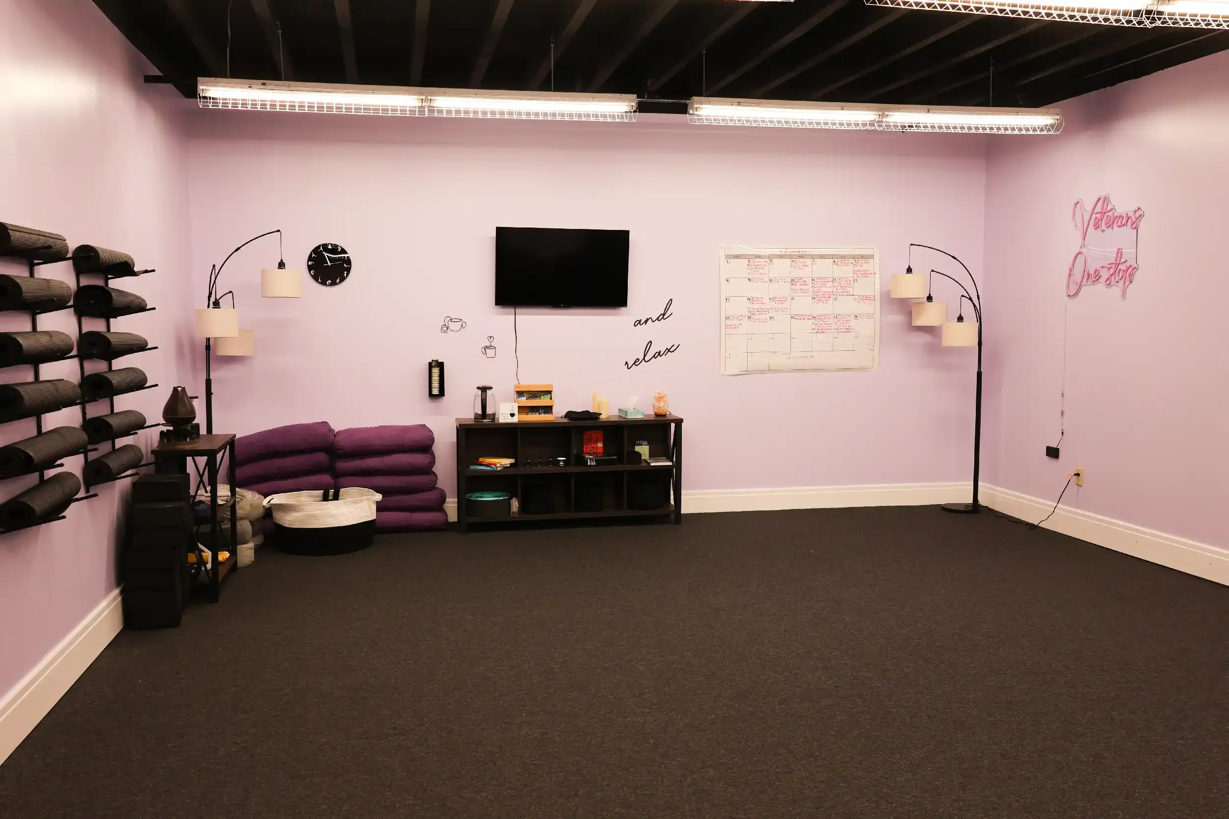 Wellness and relaxation room